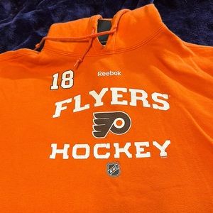 Philadelphia FLYERS #18 Mike Richards Hoodie 🥅 🏒